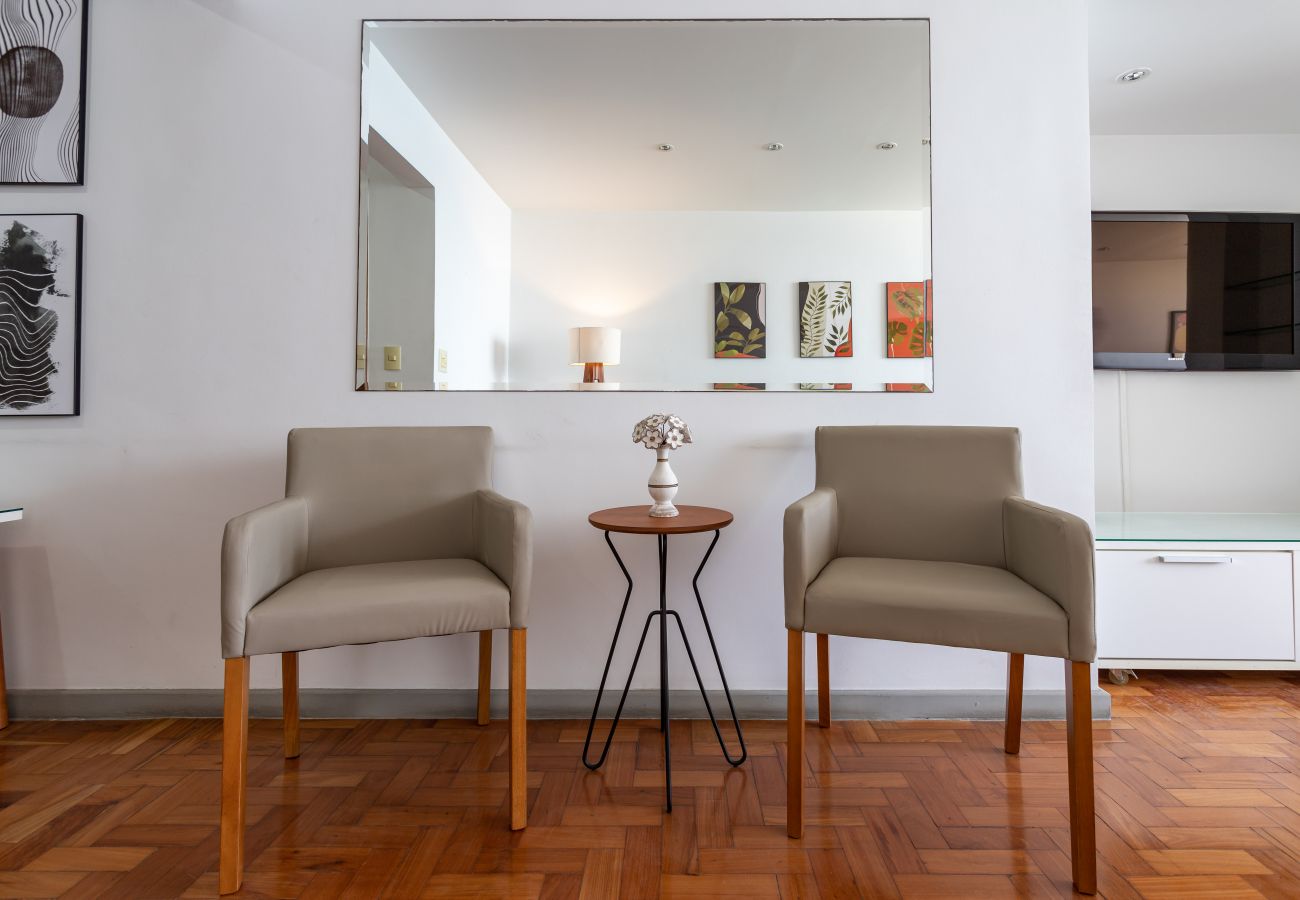 Appartamento a Rio de Janeiro - Vista para a praia de Copacabana | A1103