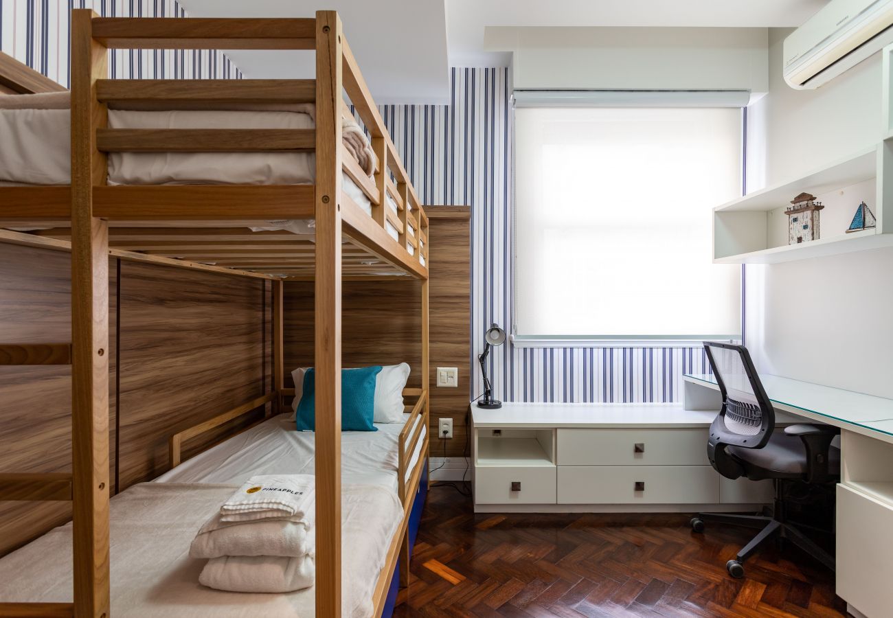 Appartamento a Rio de Janeiro - Para familias a 4 minutos da praia de Copacabana | NSC605