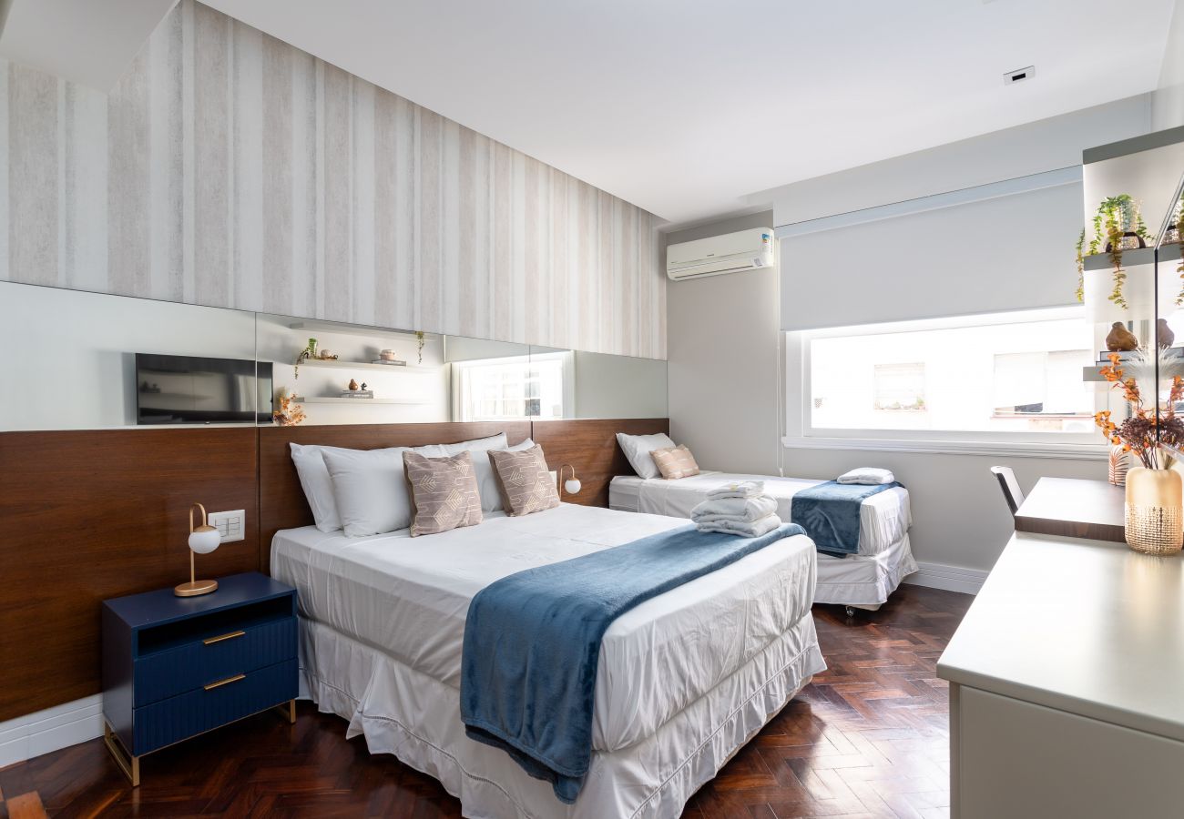 Appartamento a Rio de Janeiro - Para familias a 4 minutos da praia de Copacabana | NSC605