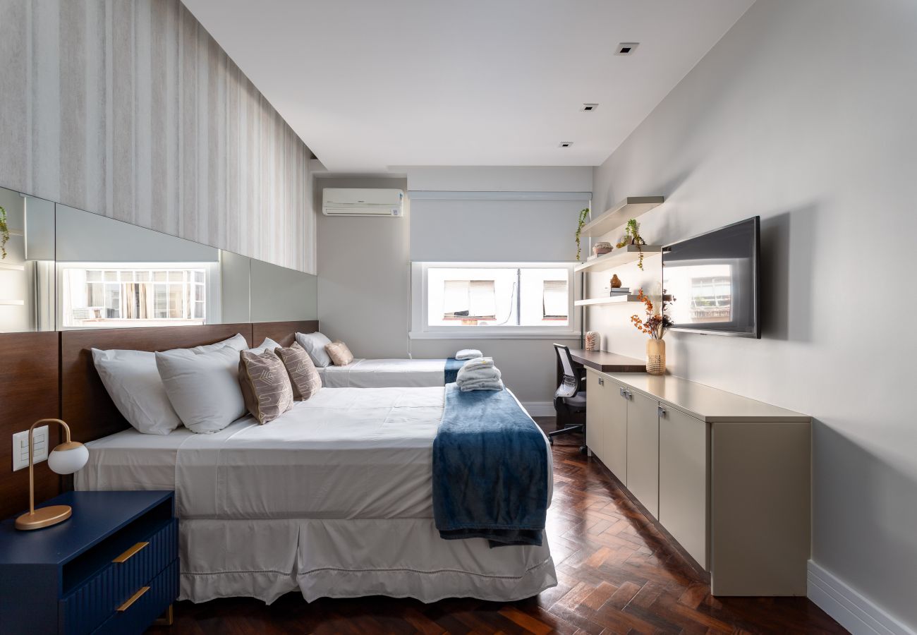 Appartamento a Rio de Janeiro - Para familias a 4 minutos da praia de Copacabana | NSC605