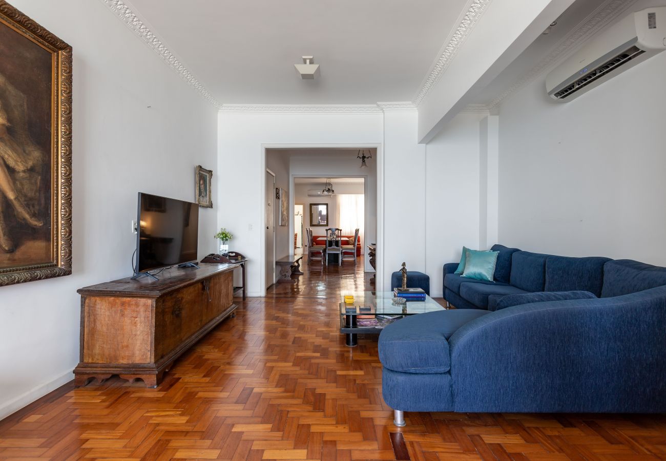 Appartamento a Rio de Janeiro - 2 minutos da praia de Copacabana | A801