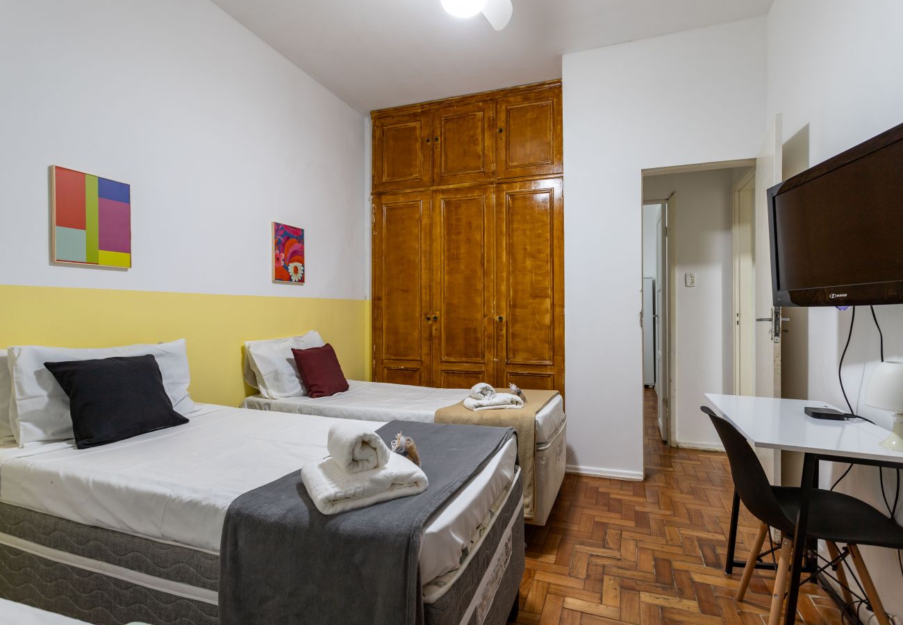 Appartamento a Rio de Janeiro - 6 minutos da Praia de Copacabana | EL108