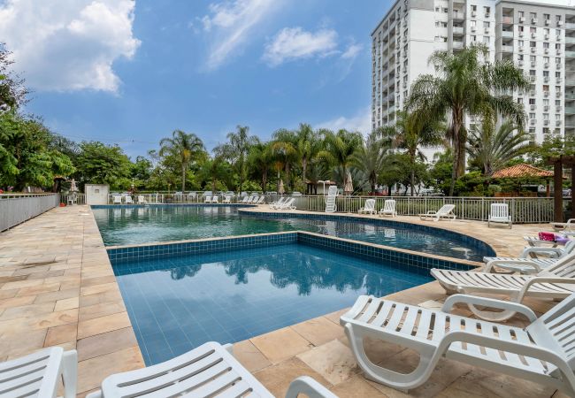 Appartamento a Rio de Janeiro - Charme na Barra da Tijuca | Ótimo wifi | SA508