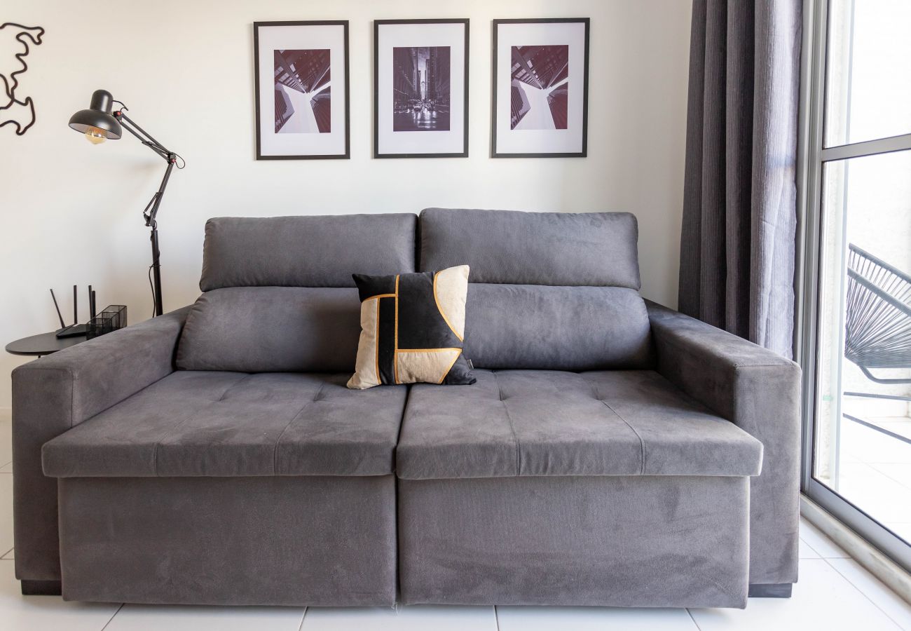 Appartamento a Rio de Janeiro - Charme na Barra da Tijuca | Ótimo wifi | SA508