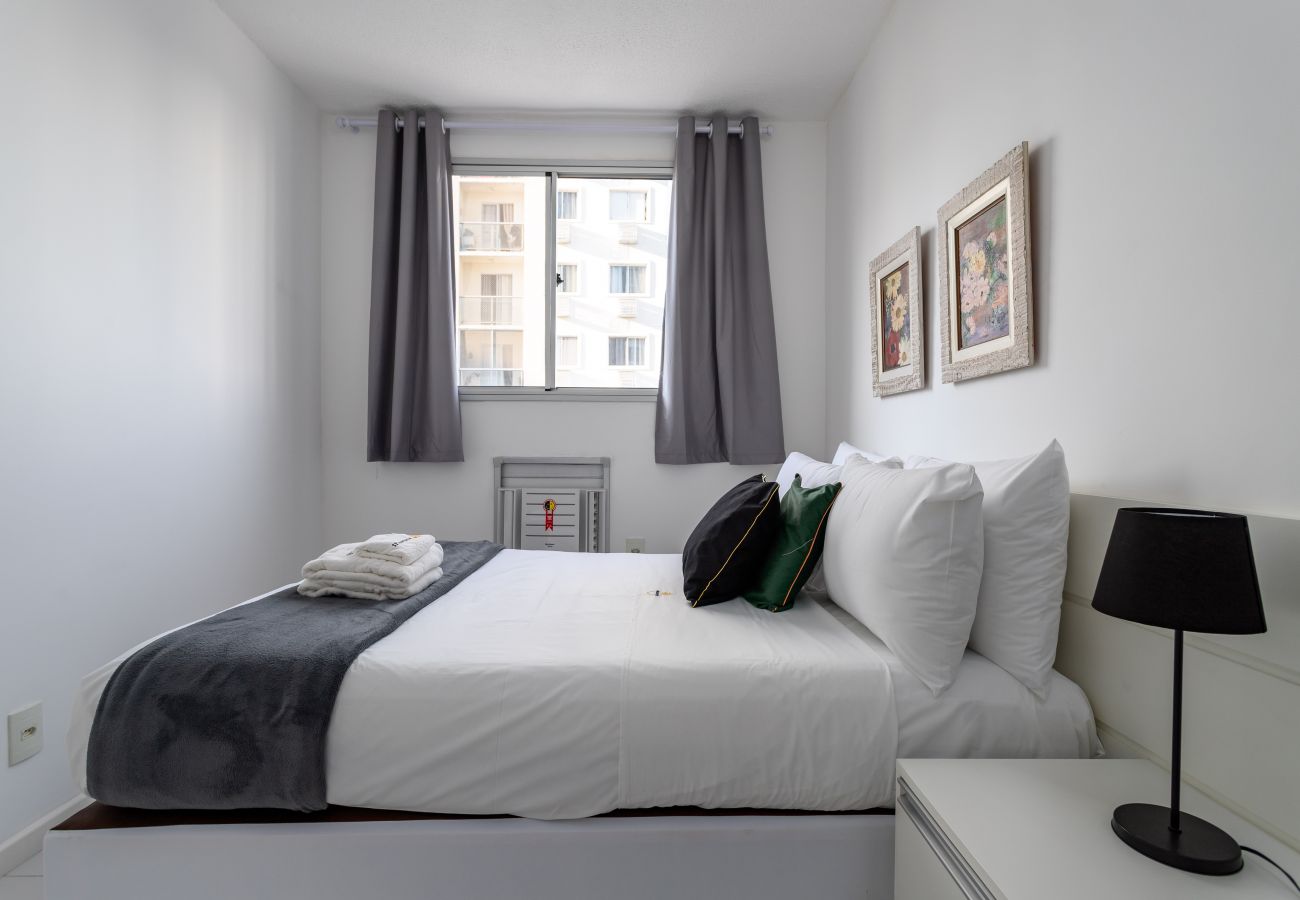 Appartamento a Rio de Janeiro - Charme na Barra da Tijuca | Ótimo wifi | SA508