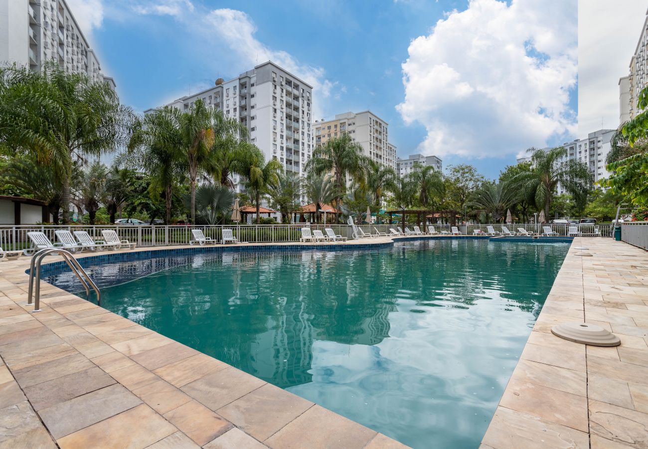 Appartamento a Rio de Janeiro - Charme na Barra da Tijuca | Ótimo wifi | SA508