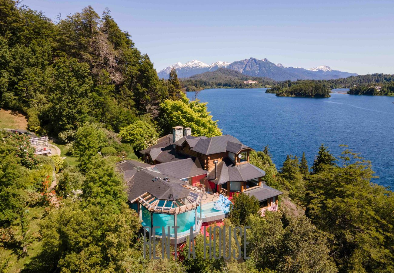 Casa a San Carlos de Bariloche - MORE01C ESPECTACULAR CASA A ORILLAS DEL LAGO MORENO CON PILETA CLIMATIZADA