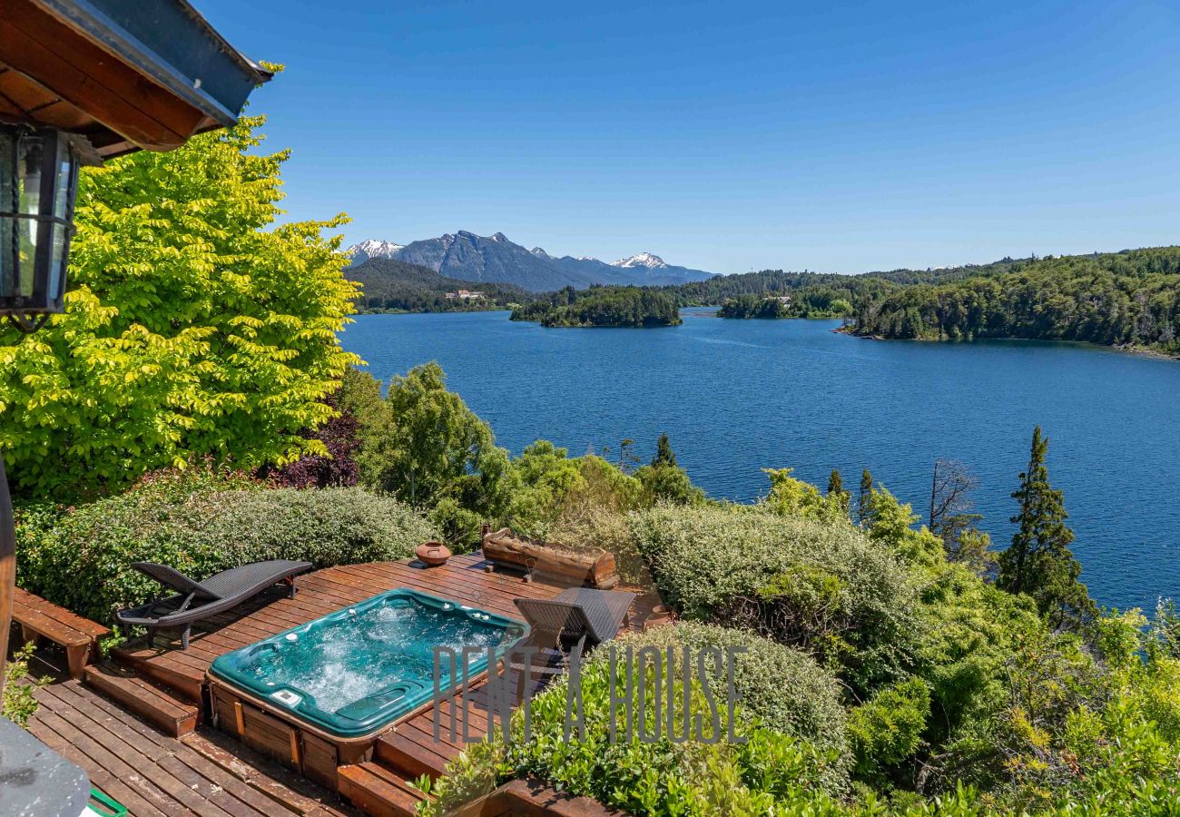 Casa a San Carlos de Bariloche - MORE01C ESPECTACULAR CASA A ORILLAS DEL LAGO MORENO CON PILETA CLIMATIZADA