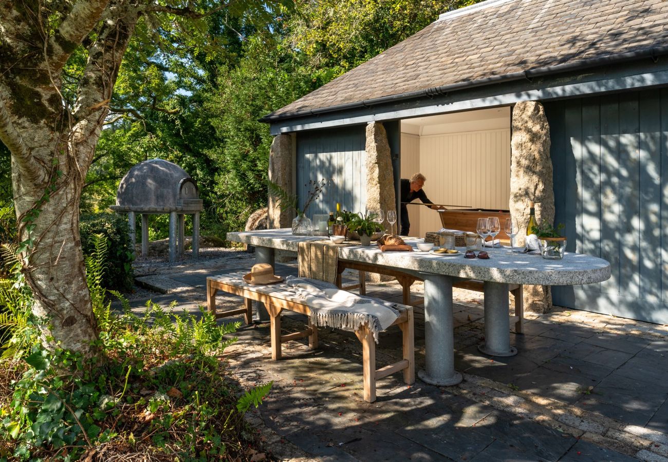 Casa a Lustleigh - Higher Mapstone – Luxury Dartmoor Retreat with Views, Acres & Games Barn