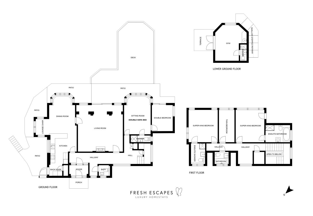 Casa a Paignton - The Spinney - Large home with hot tub, gym, amazing sea views