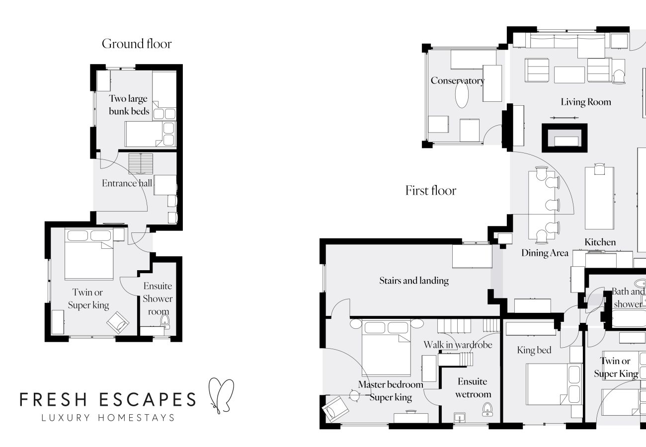 Casa a Bishopsteignton - The Curlews - Waterside, boutique home with 10 person spa