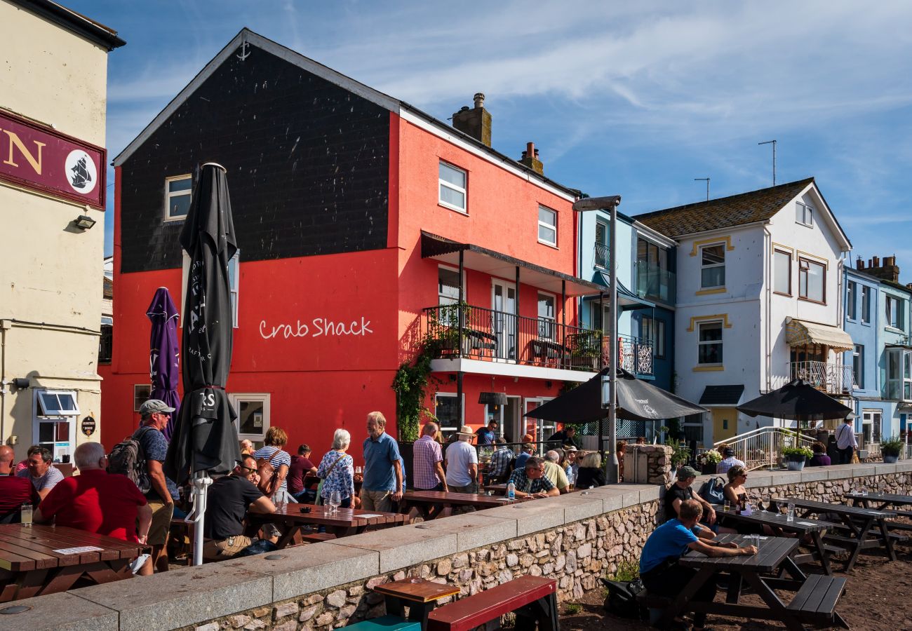Appartamento a Teignmouth - Crab Shack Apartment – Luxury Beachfront Duplex Above Award-Winning Seafood Restaurant