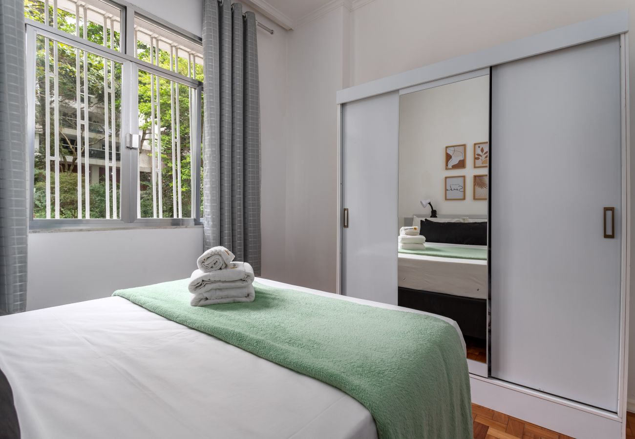 Appartamento a Rio de Janeiro - Conforto em Botafogo |Ideal para casais| LM108 