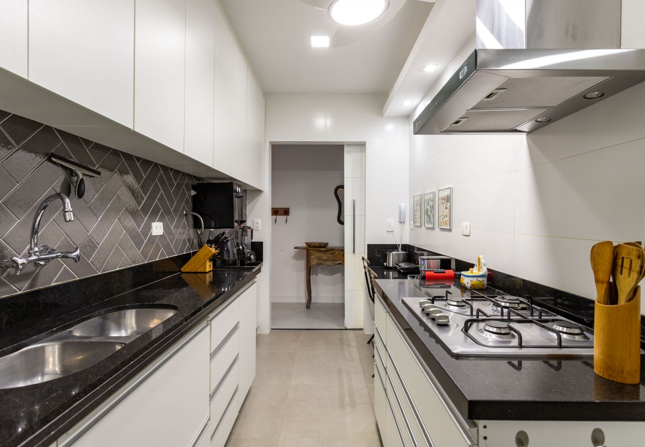 Appartamento a Rio de Janeiro - 3 minutos da praia do Leme | GRC701