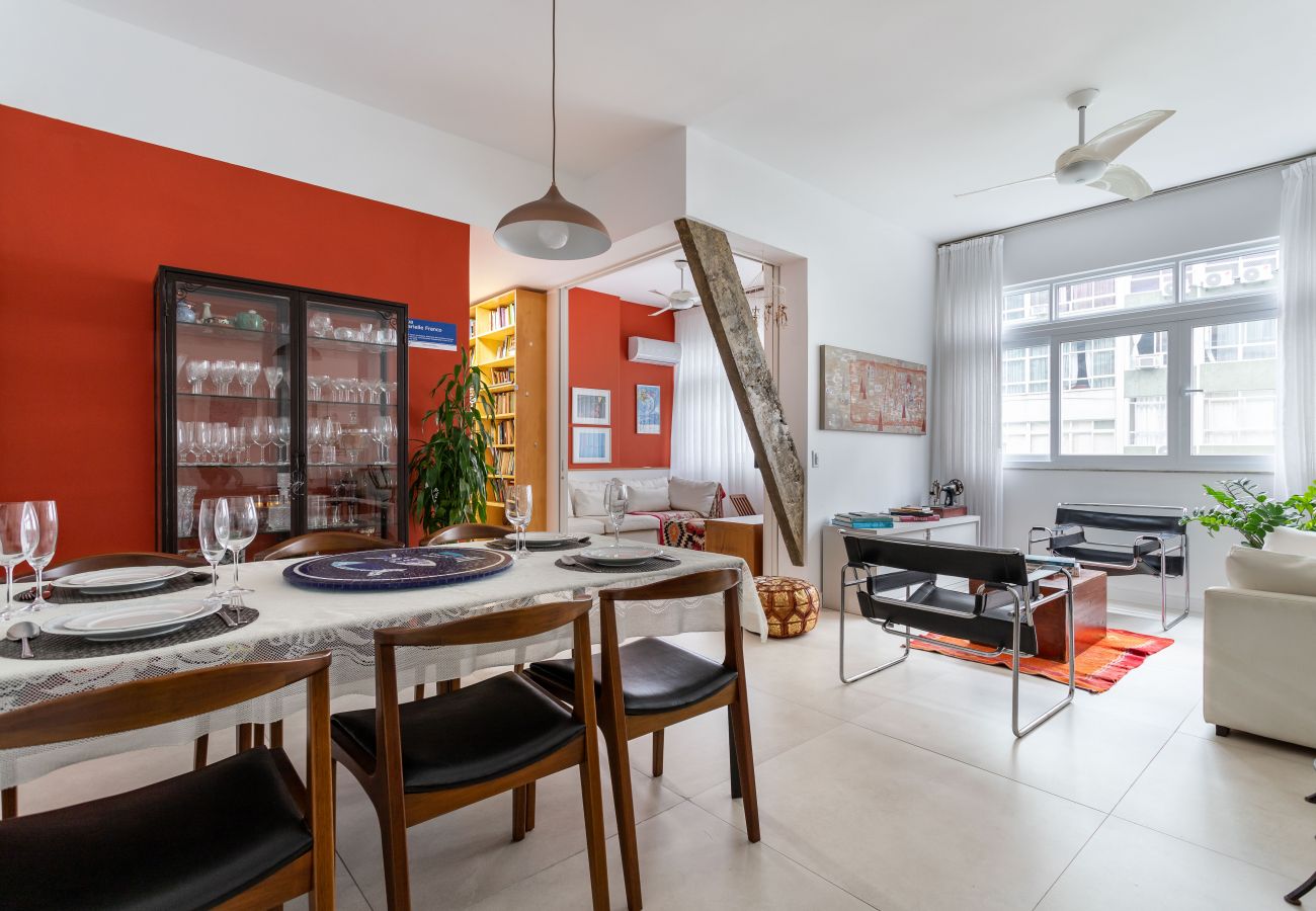 Appartamento a Rio de Janeiro - 3 minutos da praia do Leme | GRC701