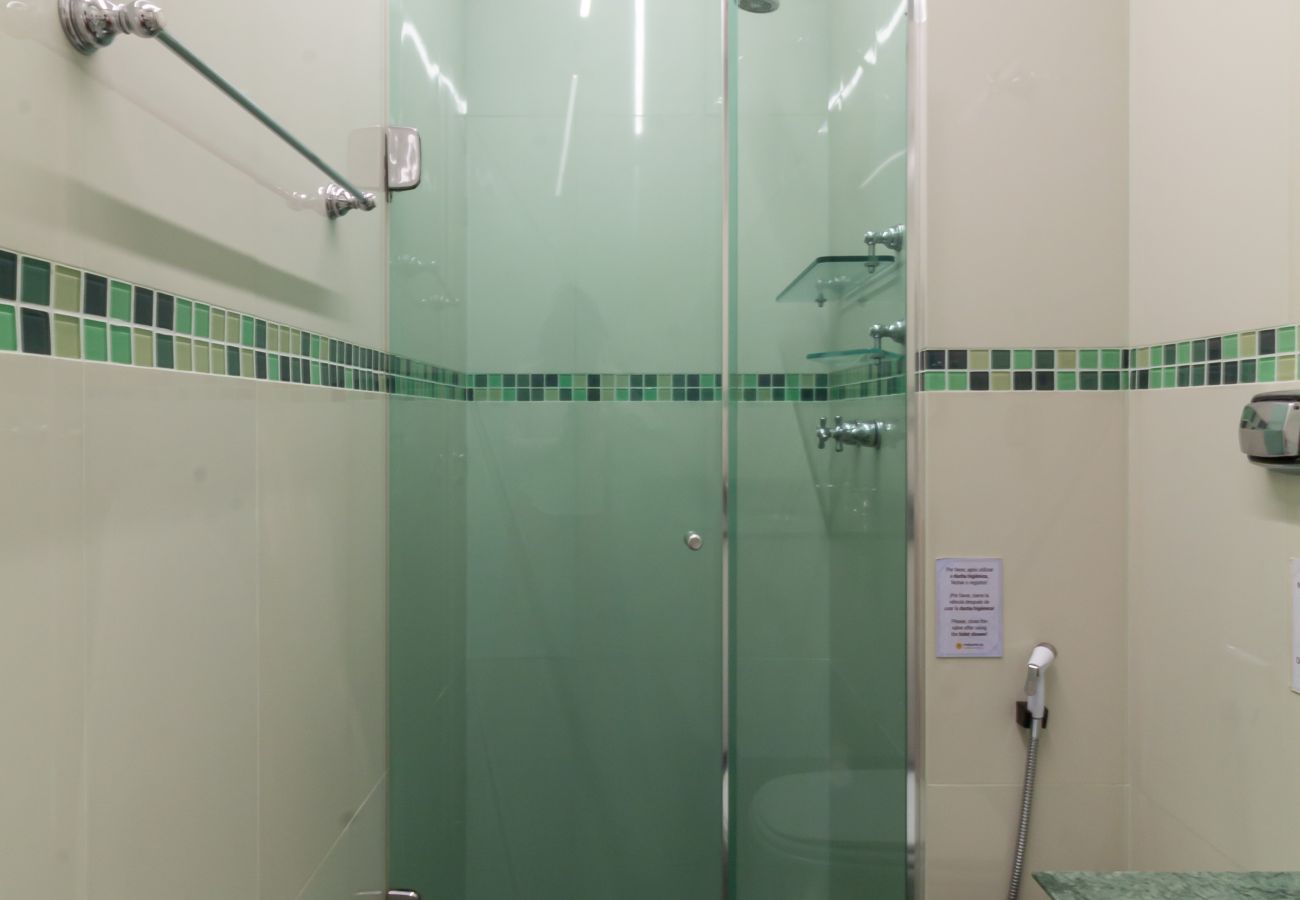 Appartamento a Rio de Janeiro - Vista para o mar, 2 minutos da praia | FMS502