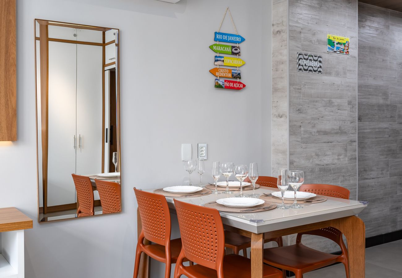 Studio a Rio de Janeiro - 3 minutos da praia de Copacabana | NSC904