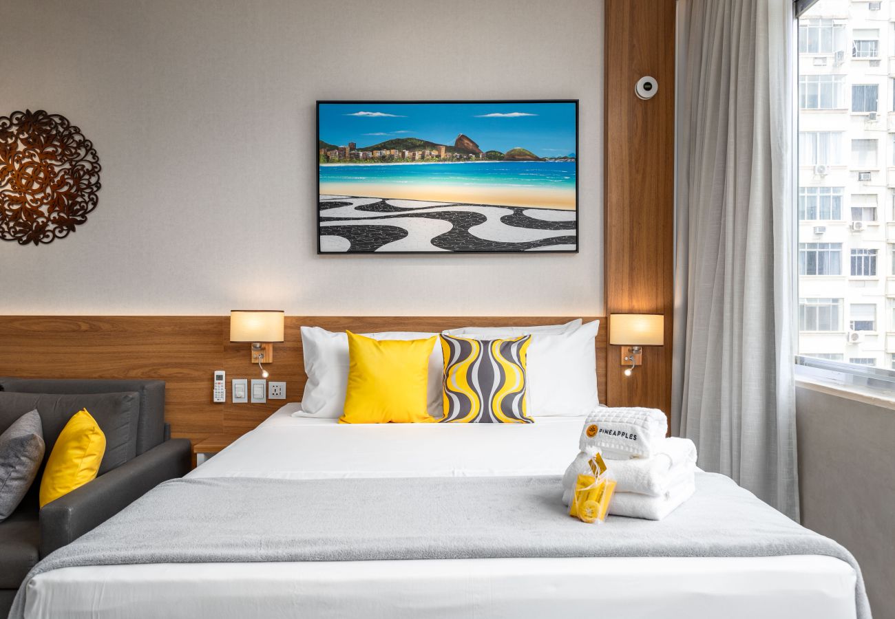 Studio a Rio de Janeiro - 3 minutos da praia de Copacabana | NSC904