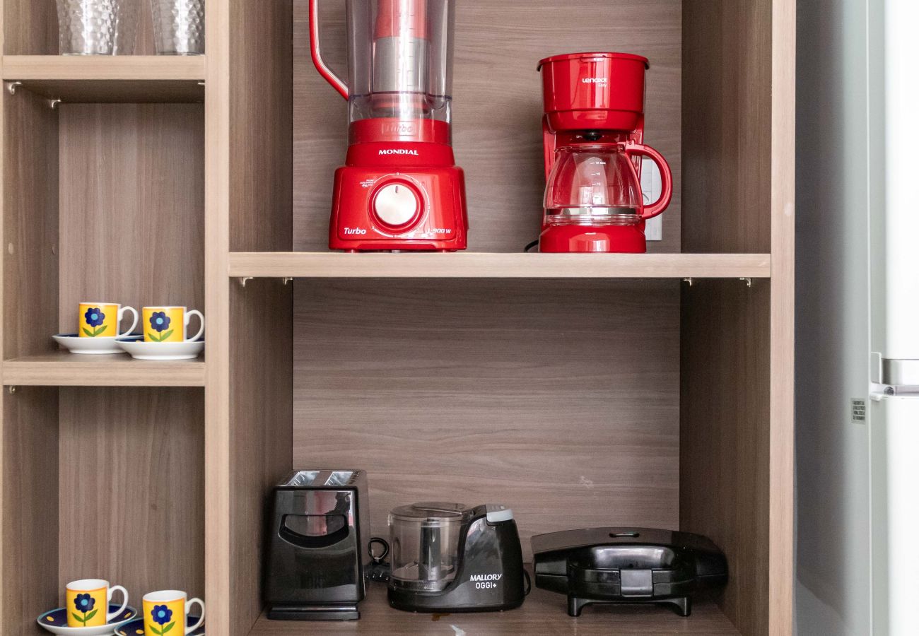 Appartamento a Rio de Janeiro - Perfeito em Copacabana |Quarto confortável| BR401 