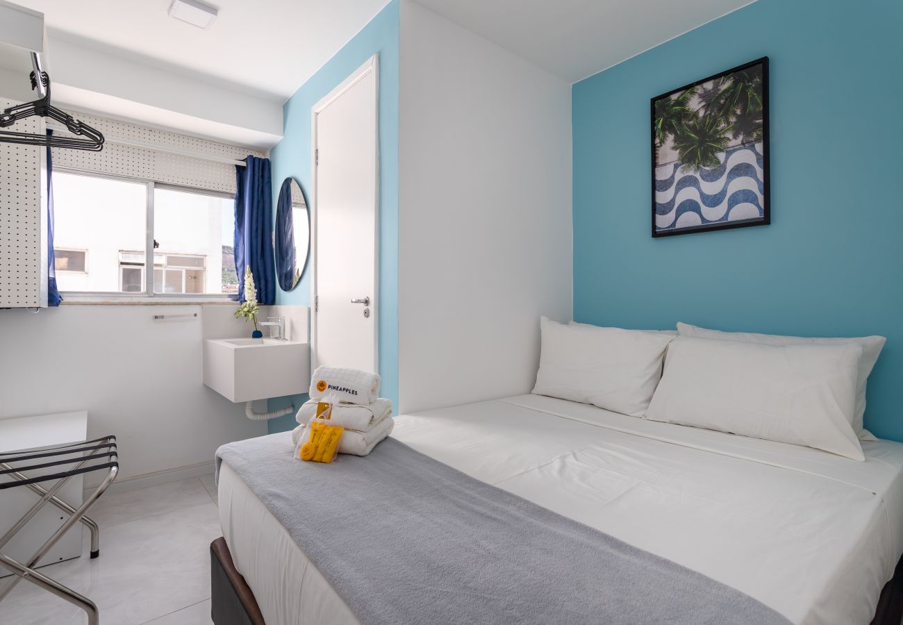 Appartamento a Rio de Janeiro - Charme em Botafogo | Bem decorado | SCT1202 