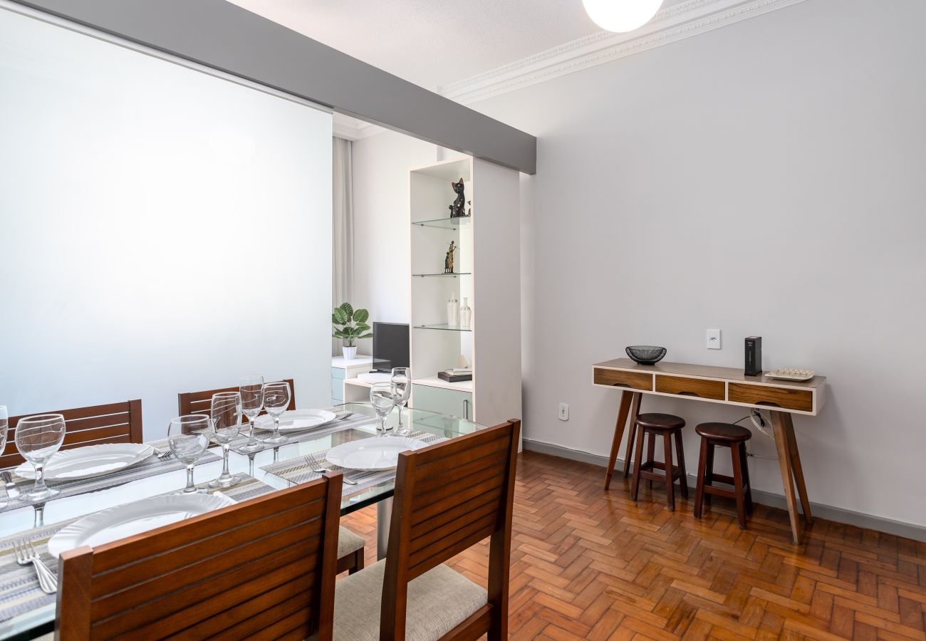 Appartamento a Rio de Janeiro - Agradável em Copa | Ideal para amigos | SC602