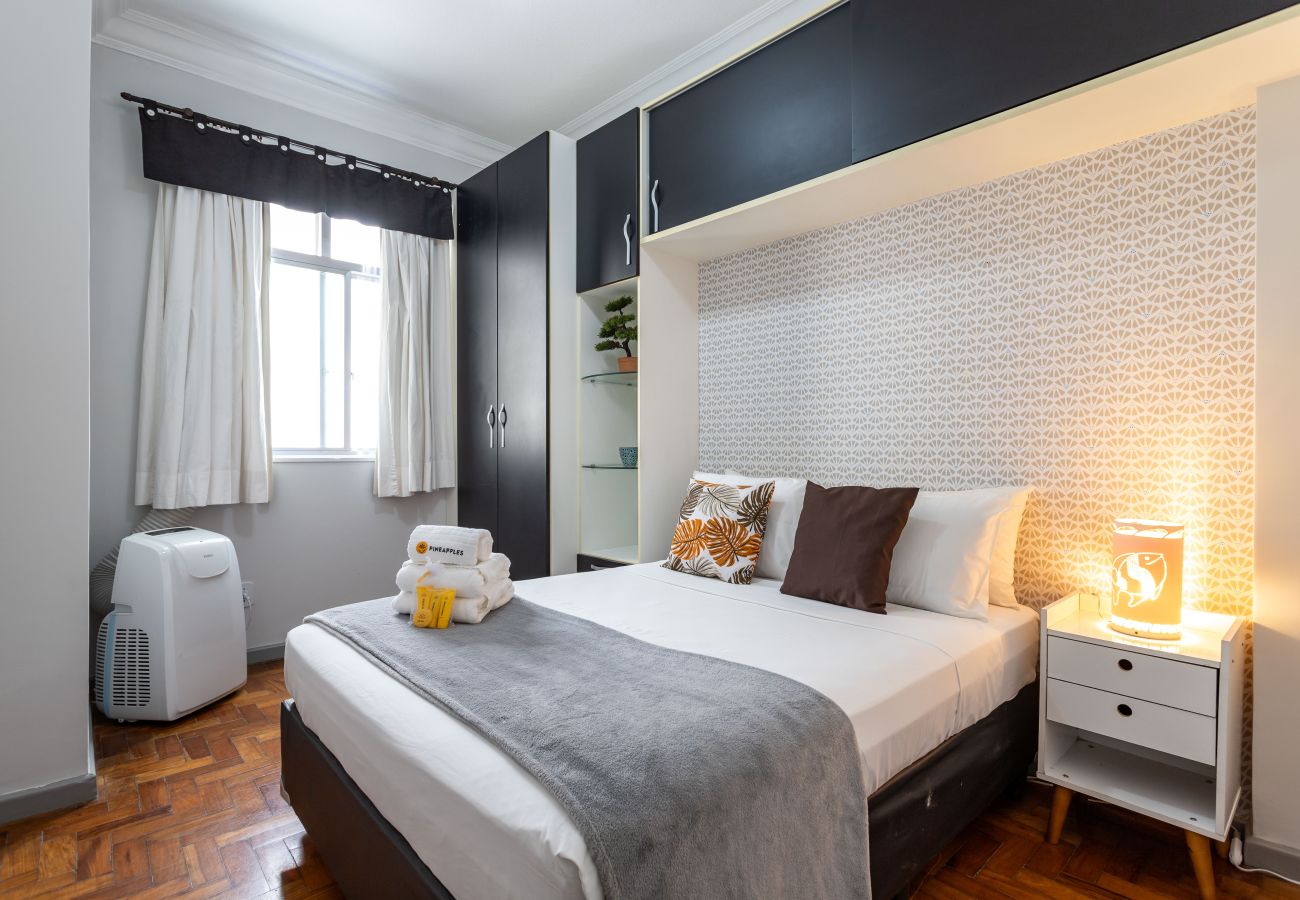 Appartamento a Rio de Janeiro - Agradável em Copa | Ideal para amigos | SC602