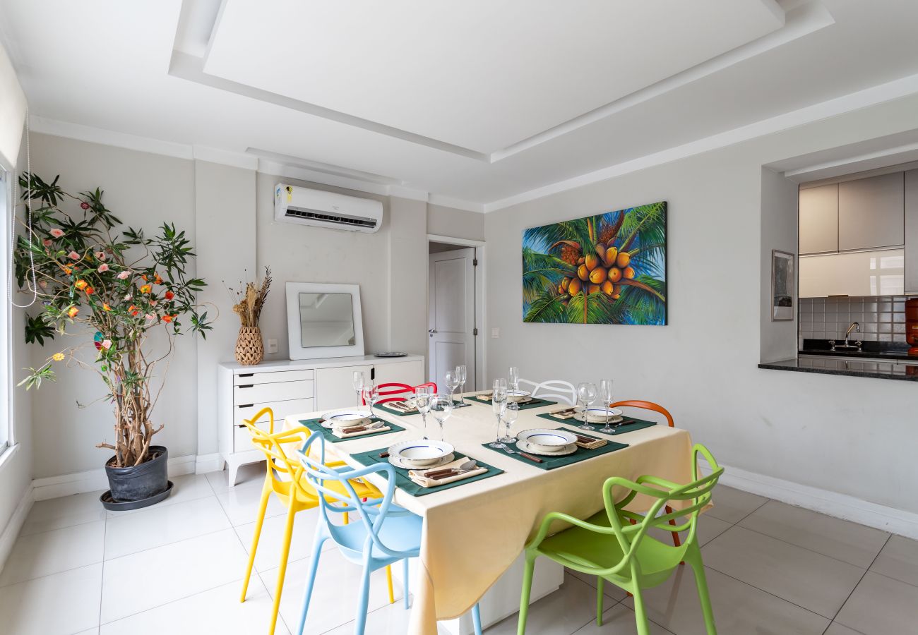 Appartamento a Rio de Janeiro - Para famílias, 3min da praia de Copacabana | SL501