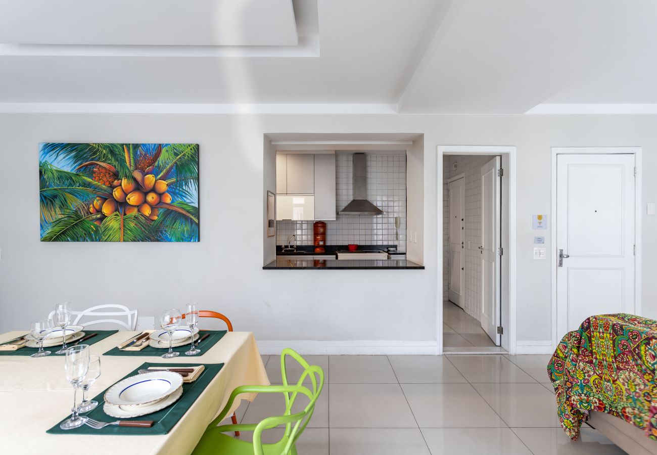 Appartamento a Rio de Janeiro - Para famílias, 3min da praia de Copacabana | SL501