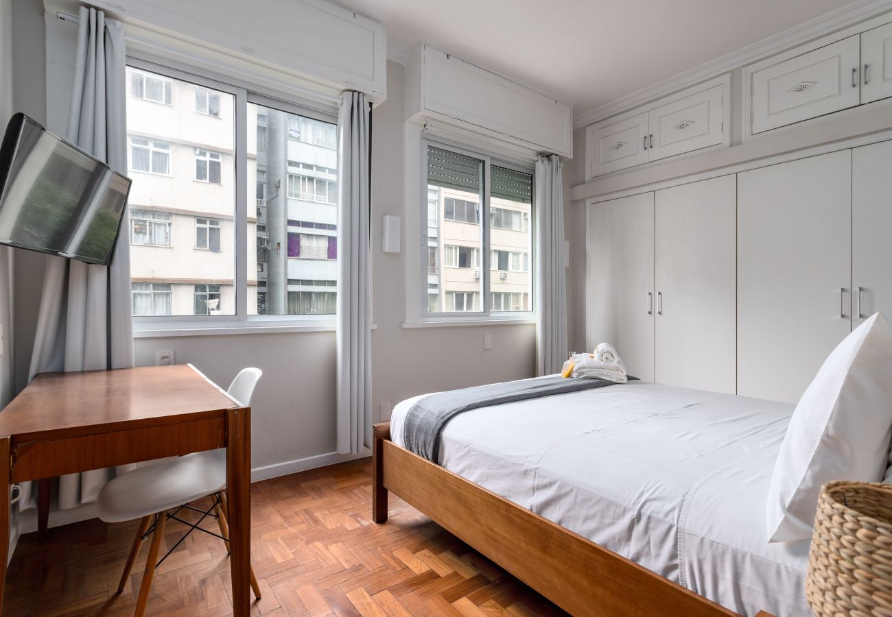 Appartamento a Rio de Janeiro - Para famílias, 3min da praia de Copacabana | SL501