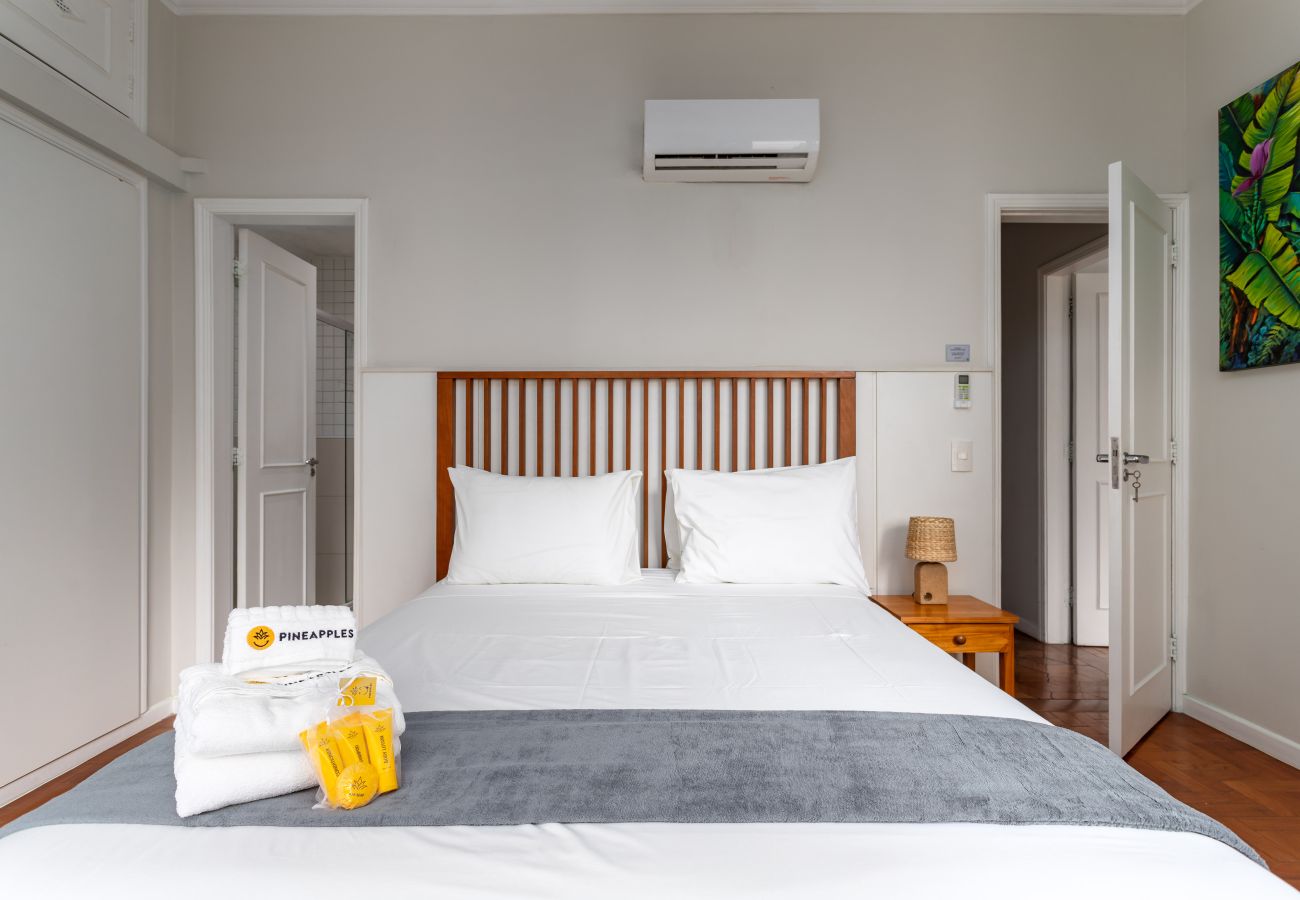 Appartamento a Rio de Janeiro - Para famílias, 3min da praia de Copacabana | SL501