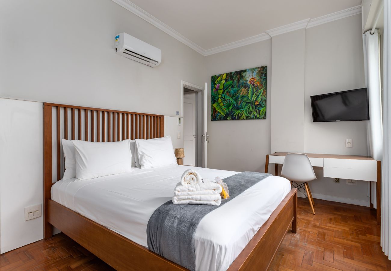 Appartamento a Rio de Janeiro - Para famílias, 3min da praia de Copacabana | SL501