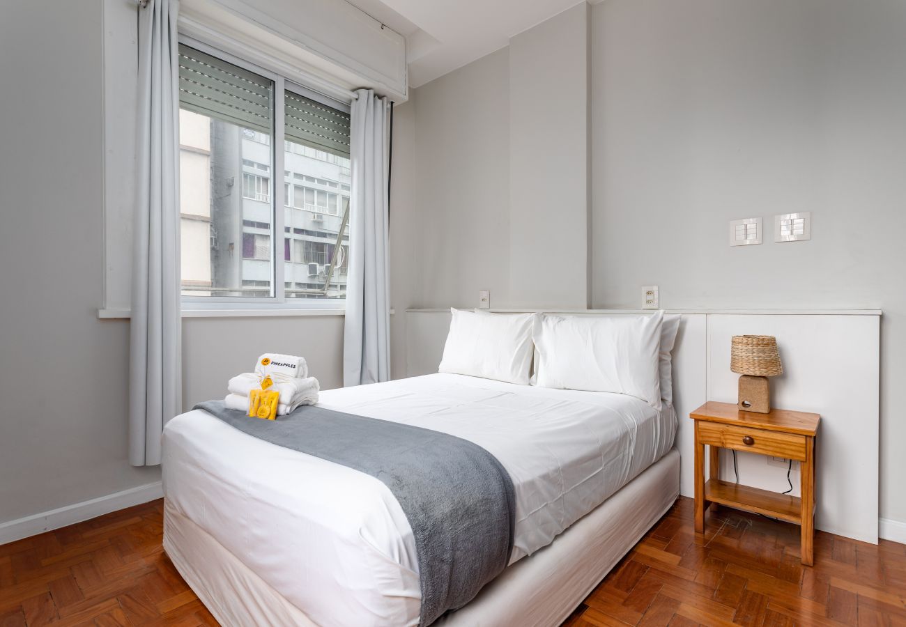 Appartamento a Rio de Janeiro - Para famílias, 3min da praia de Copacabana | SL501