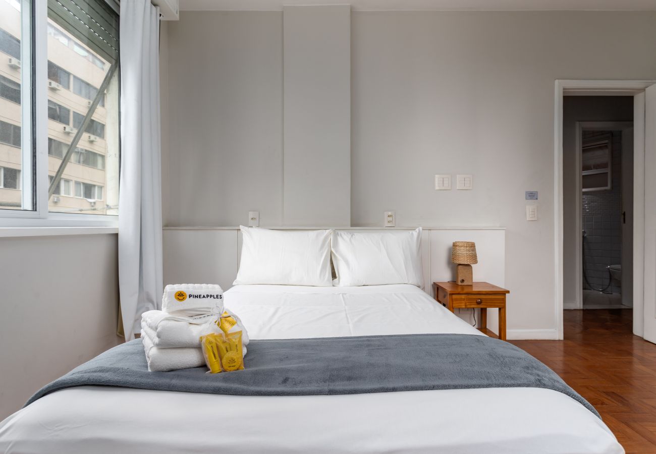 Appartamento a Rio de Janeiro - Para famílias, 3min da praia de Copacabana | SL501