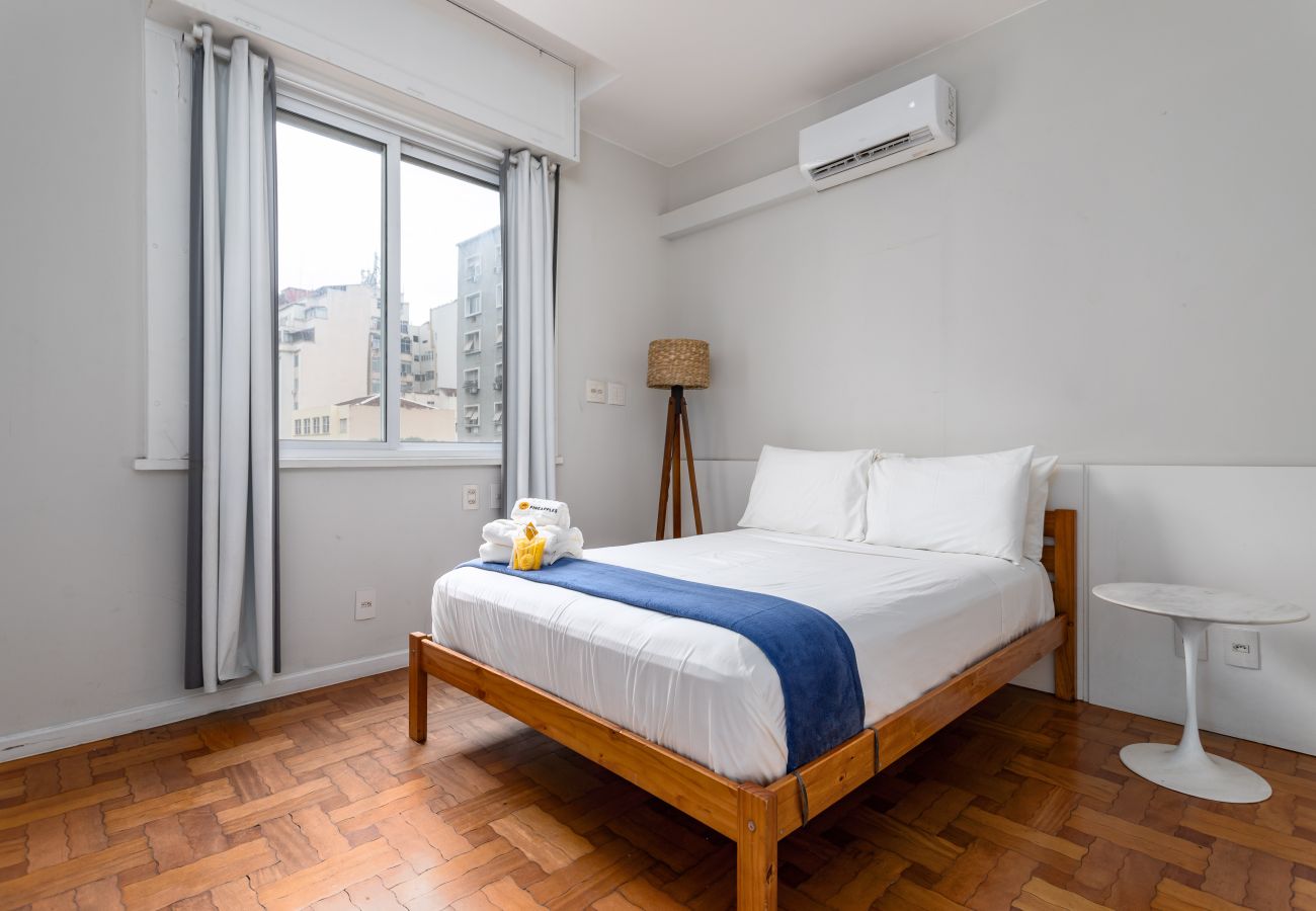 Appartamento a Rio de Janeiro - Para famílias, 3min da praia de Copacabana | SL501