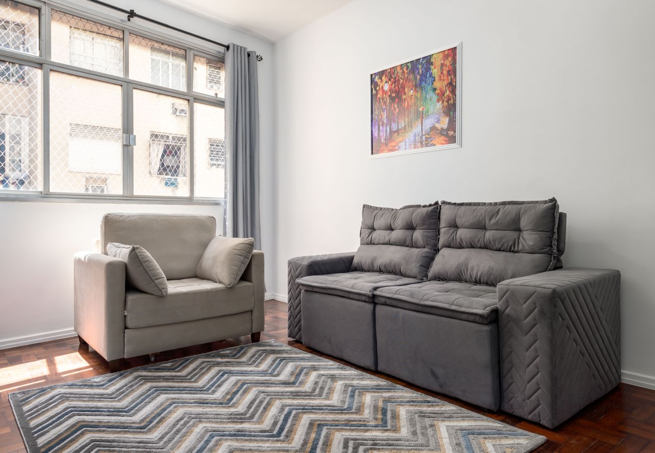 Appartamento a Rio de Janeiro - 5 minutos da praia de Copacabana | BR608