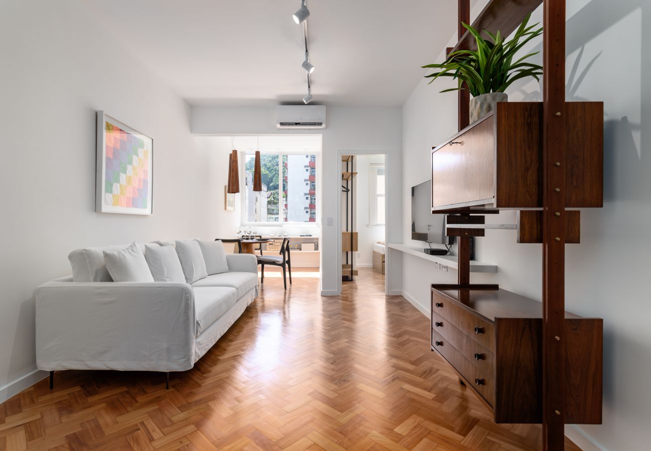 Appartamento a Rio de Janeiro - 5 minutos da praia e vista para o Cristo | BR904