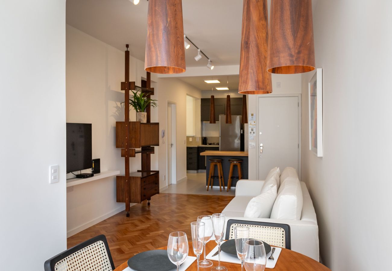 Appartamento a Rio de Janeiro - 5 minutos da praia e vista para o Cristo | BR904