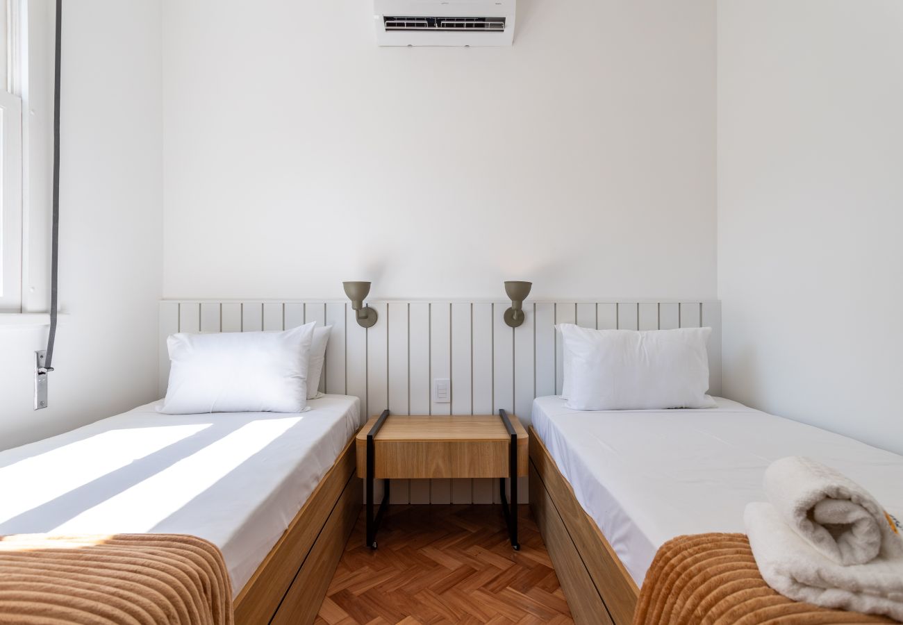 Appartamento a Rio de Janeiro - 5 minutos da praia e vista para o Cristo | BR904