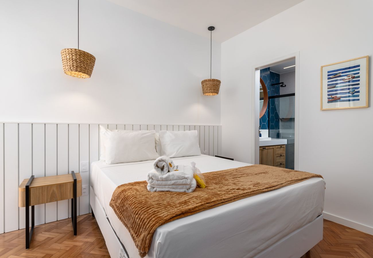 Appartamento a Rio de Janeiro - 5 minutos da praia e vista para o Cristo | BR904