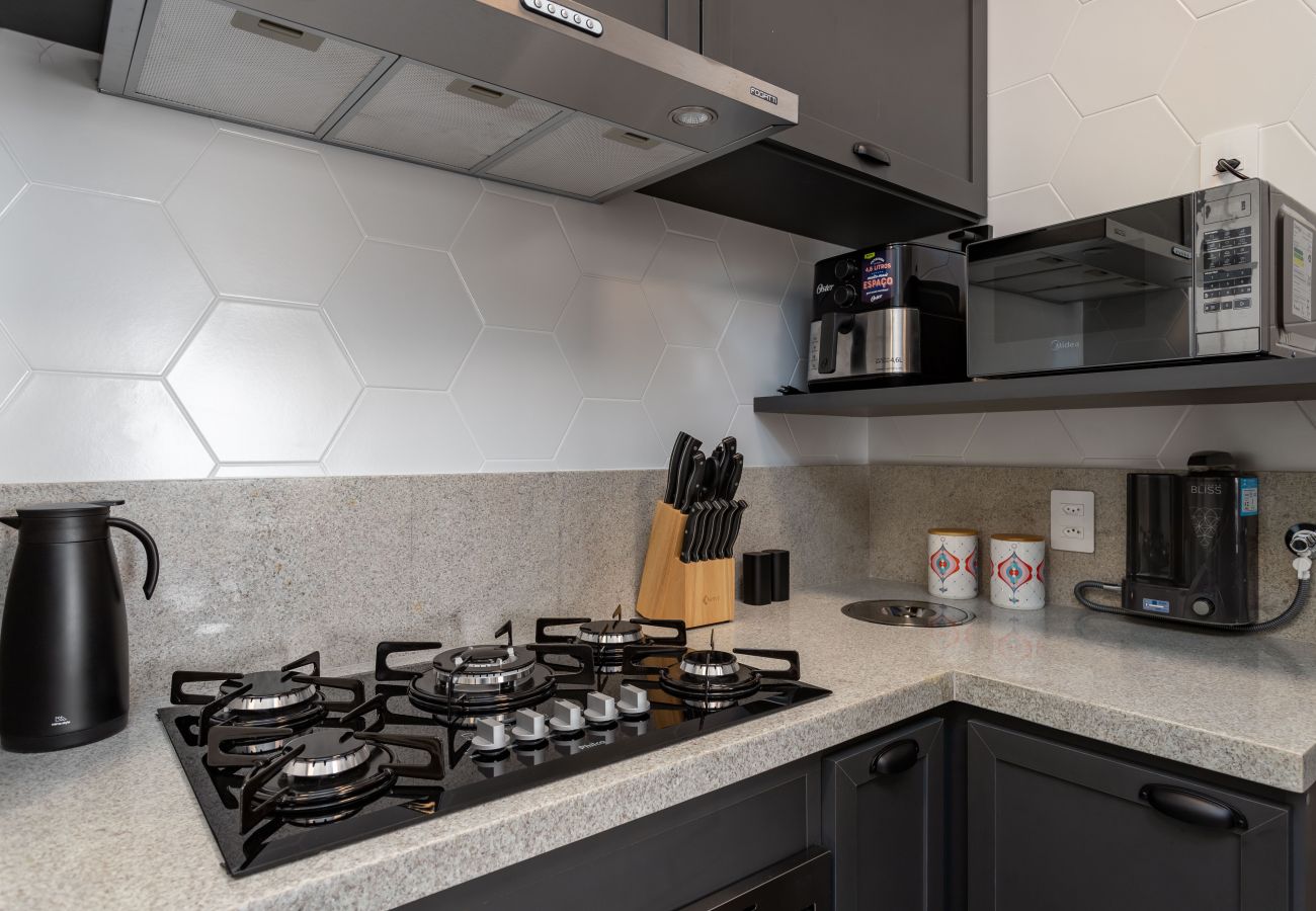 Appartamento a Rio de Janeiro - 5 minutos da praia e vista para o Cristo | BR904