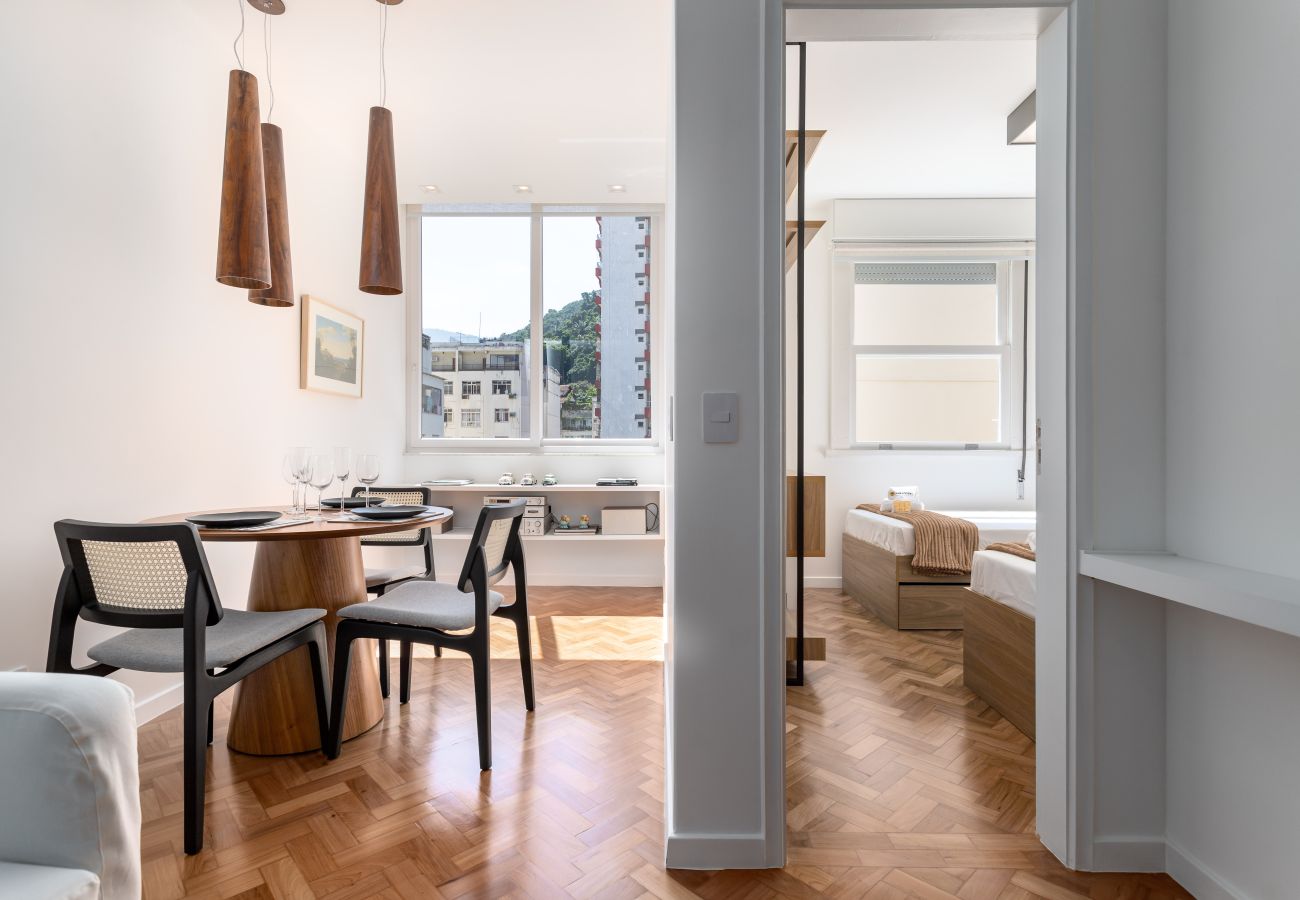 Appartamento a Rio de Janeiro - 5 minutos da praia e vista para o Cristo | BR904