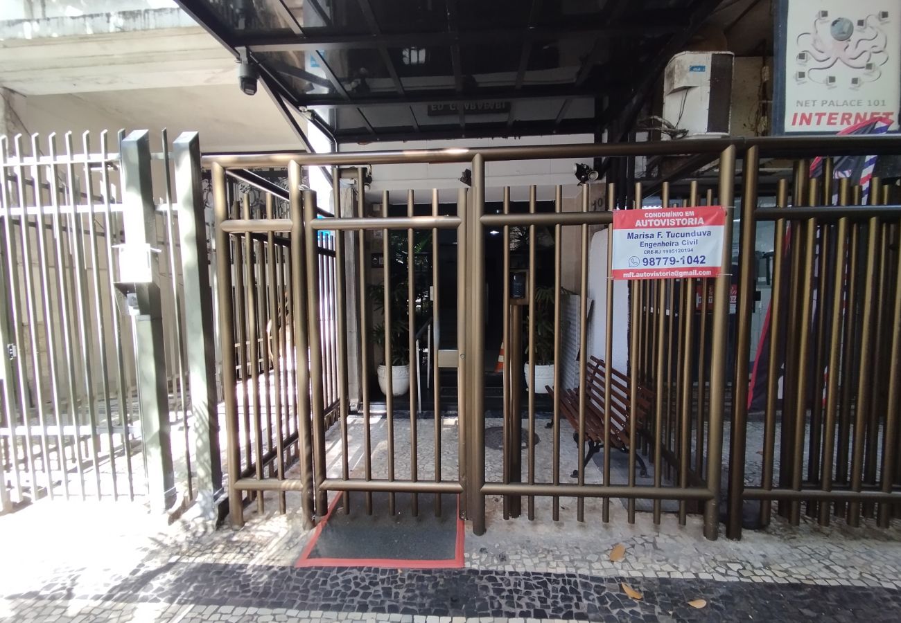 Studio a Rio de Janeiro - 3 minutos da praia de Copacabana | RD1205 