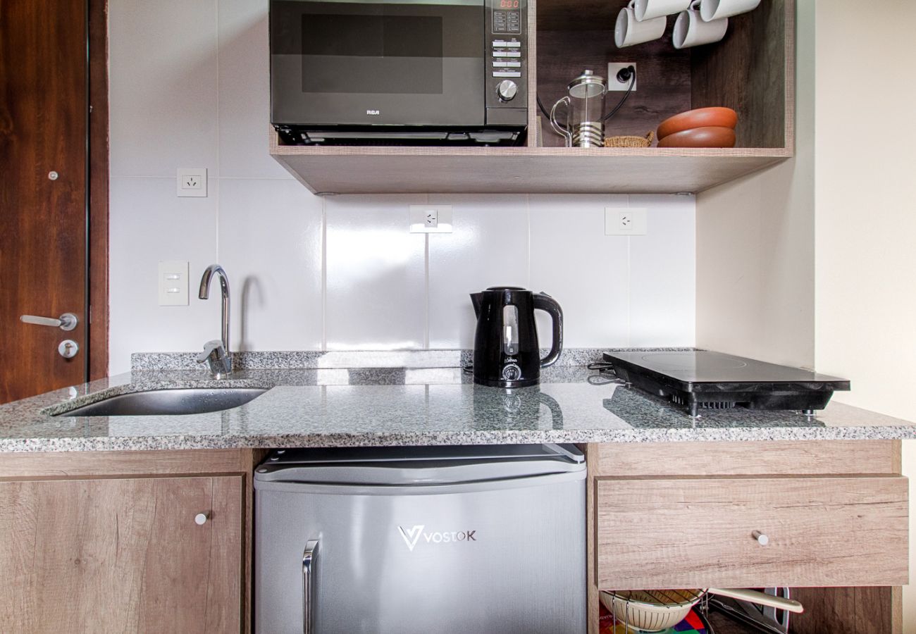 Appartamento a San Carlos de Bariloche - Appartamento Cielo con vista sul lago e sulla cattedrale Bariloche