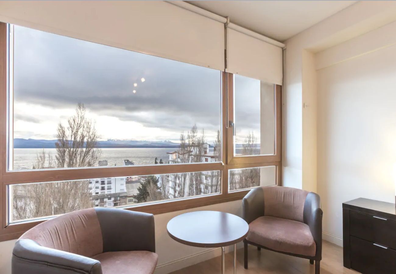 Studio a San Carlos de Bariloche - Terrazas del lago I U con vista sul lago Nahuel Huapi