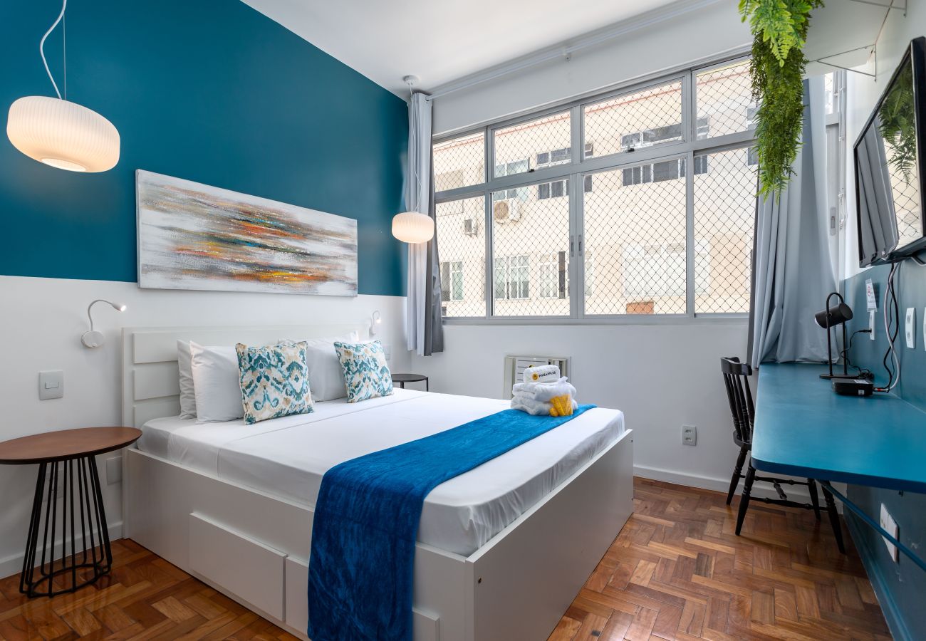 Appartamento a Rio de Janeiro - Para familias, a 10 minutos da praia de Ipanema | NS103