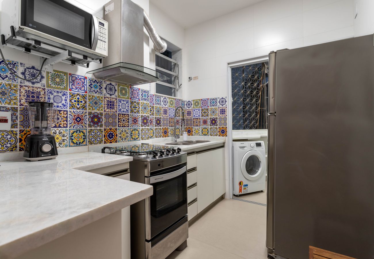 Appartamento a Rio de Janeiro - Para familias, a 10 minutos da praia de Ipanema | NS103