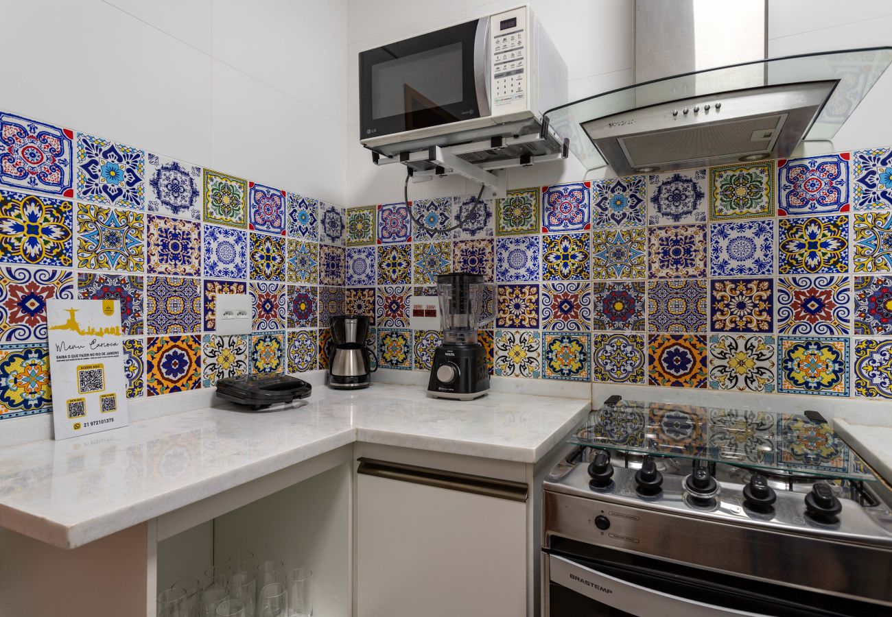 Appartamento a Rio de Janeiro - Para familias, a 10 minutos da praia de Ipanema | NS103