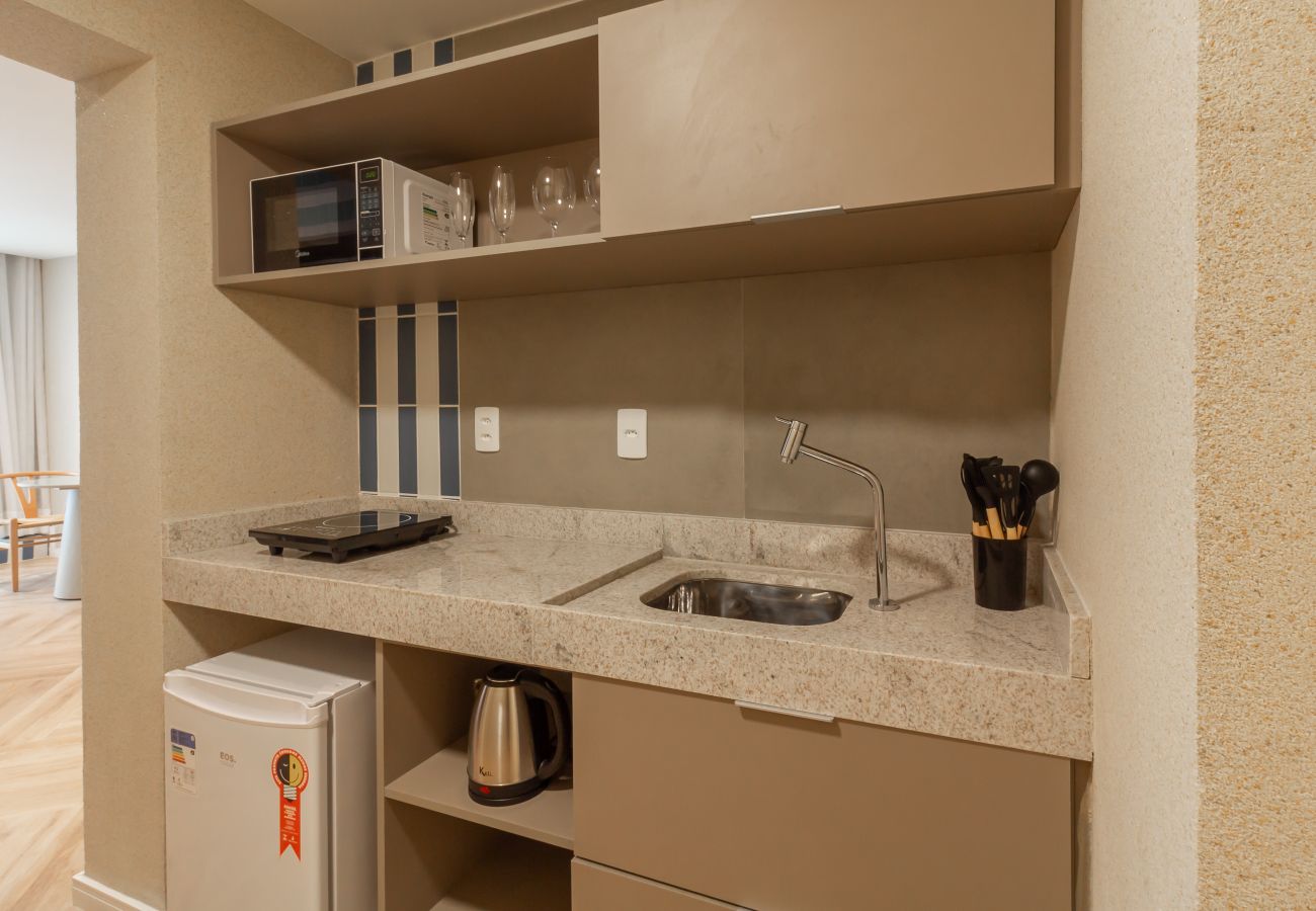 Appartamento a Rio de Janeiro - Vista para o Mar e Varanda com Banheira | Q9