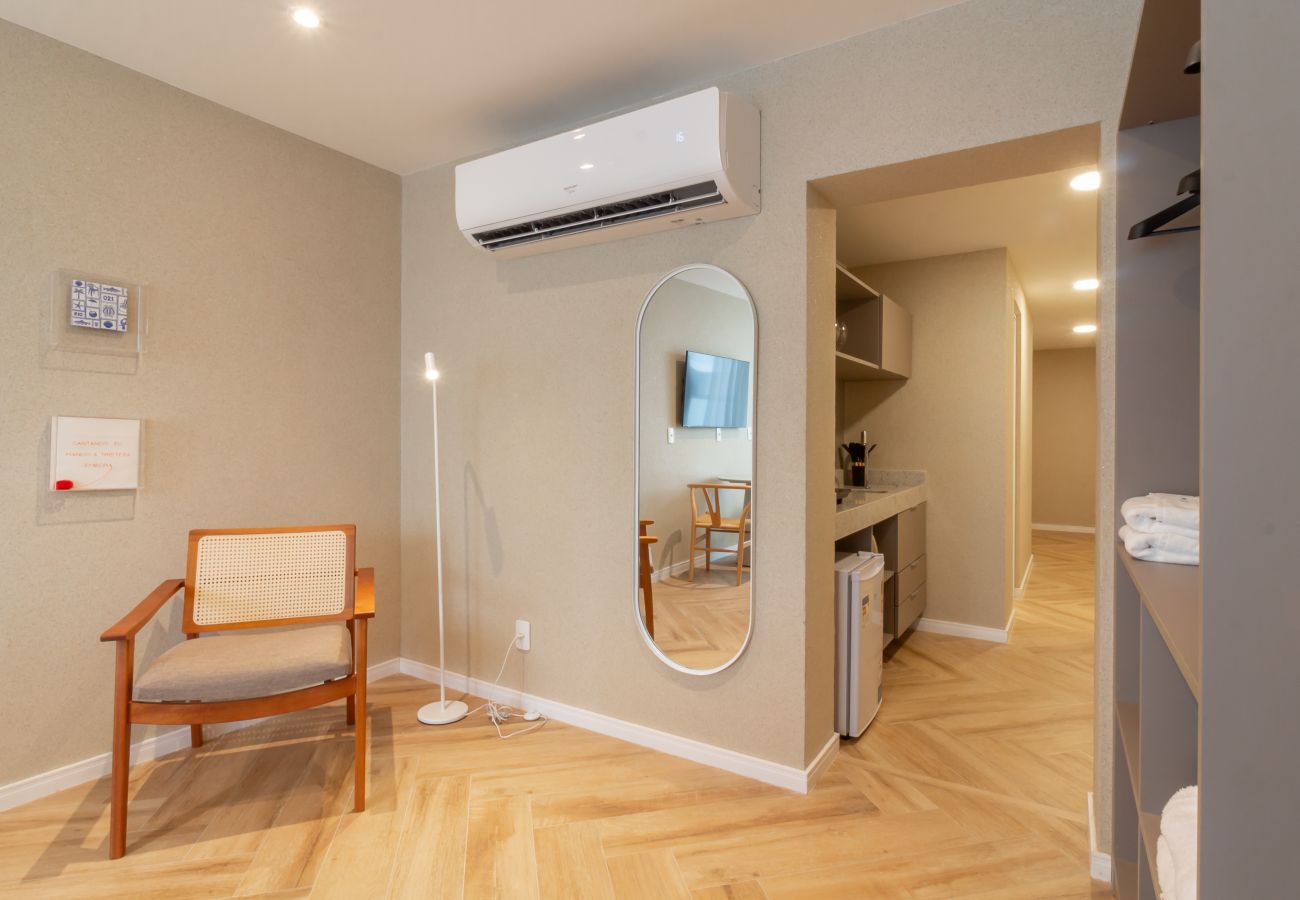 Appartamento a Rio de Janeiro - Vista para o Mar e Varanda com Banheira | Q9