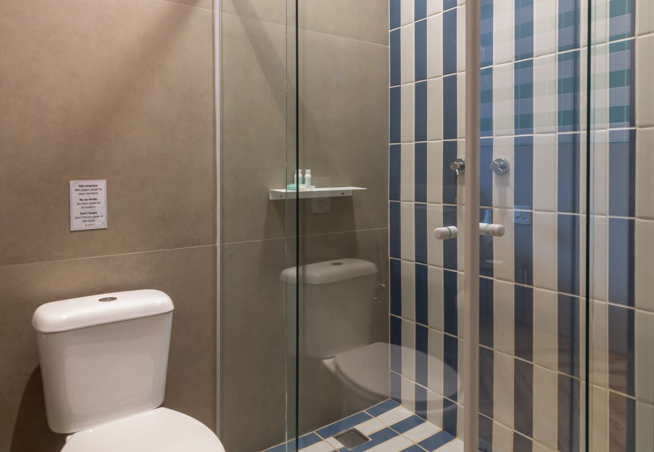 Appartamento a Rio de Janeiro - Vista para o Mar e Varanda com Banheira  | Q4